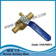 Pex Ball Valve with Drain Valve (V18-PX011)